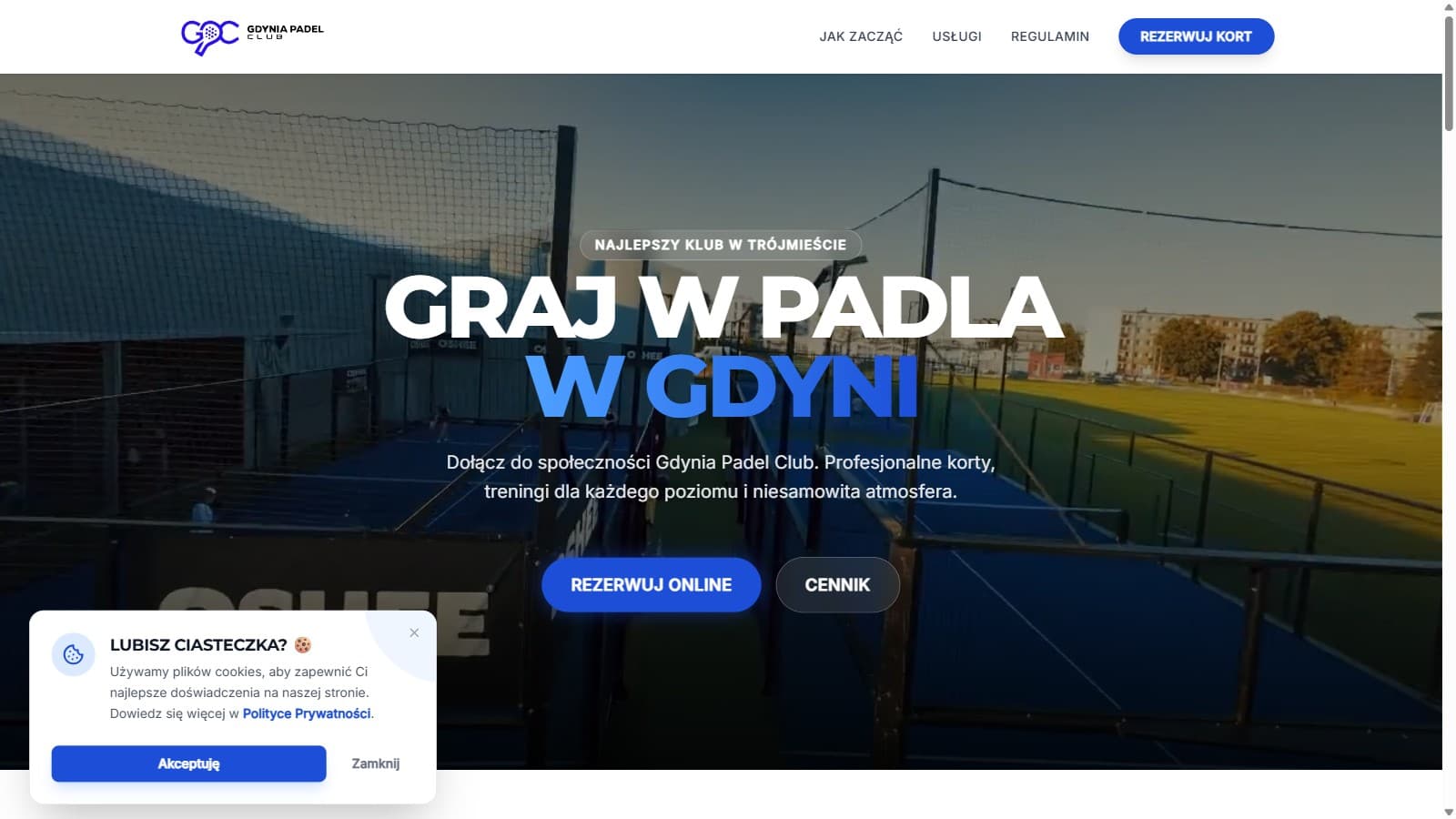 Realizacja social media dla Gdynia Padel Club