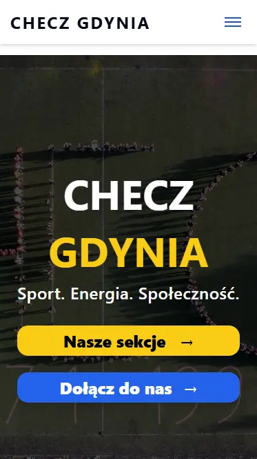 Realizacja strony WWW: Checz Gdynia